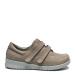 Women's shoes with two adjustable velcro straps, Sand
