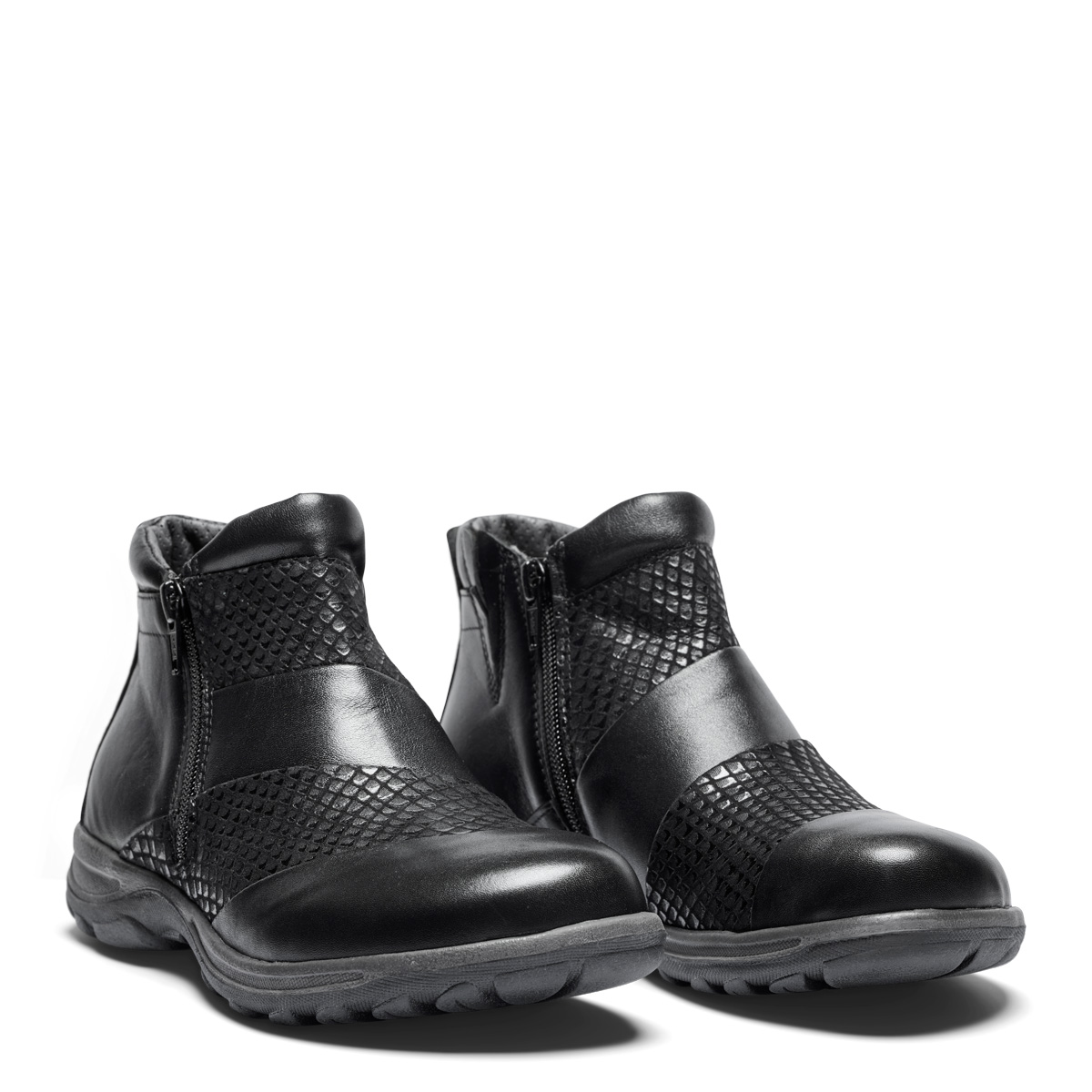 Women´s ankel boot with zipper on both sides