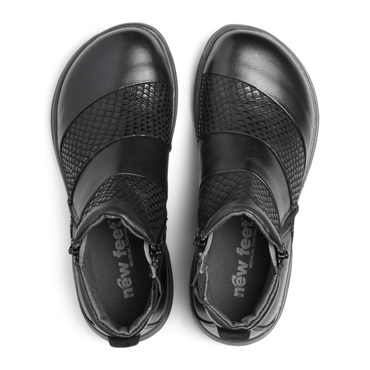 Women´s ankel boot with zipper on both sides