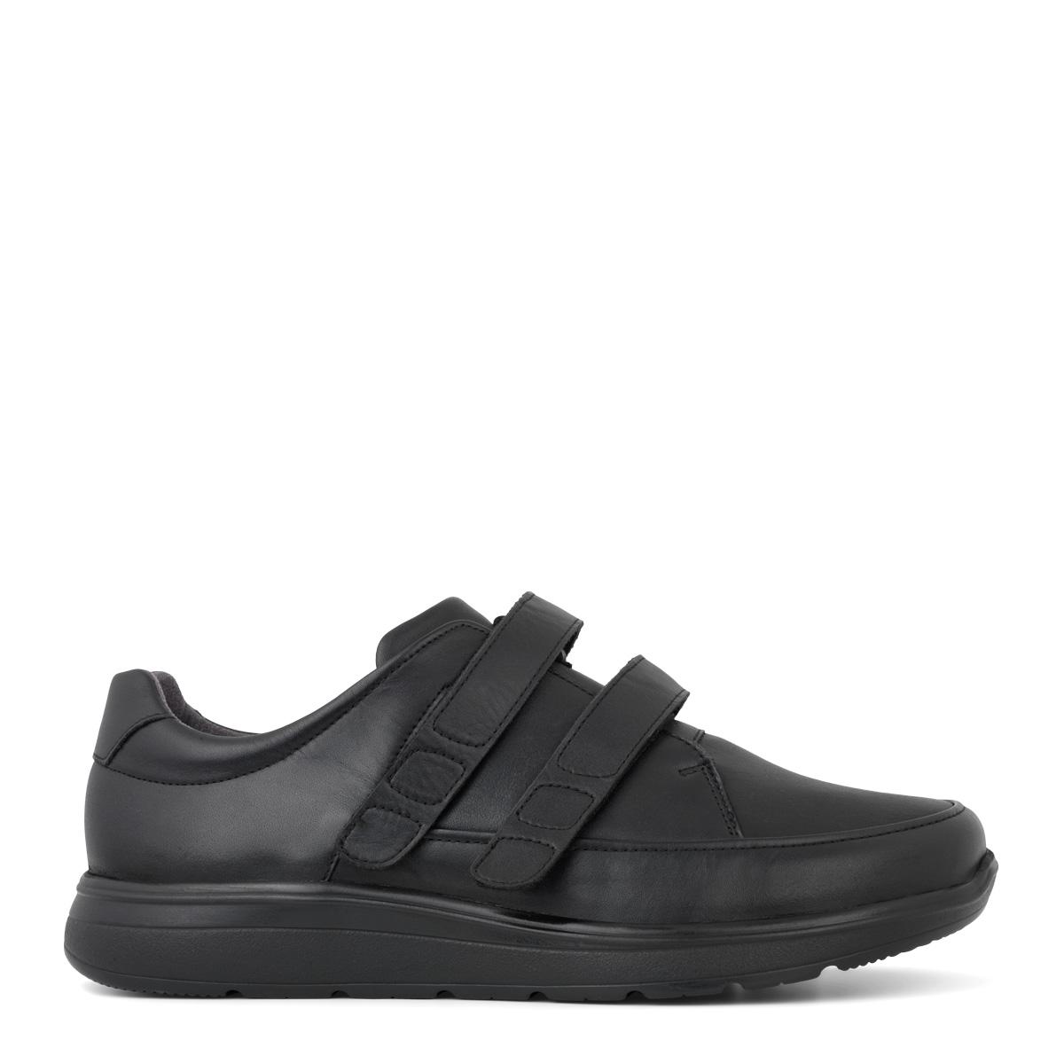 Men's shoes with two velcro straps