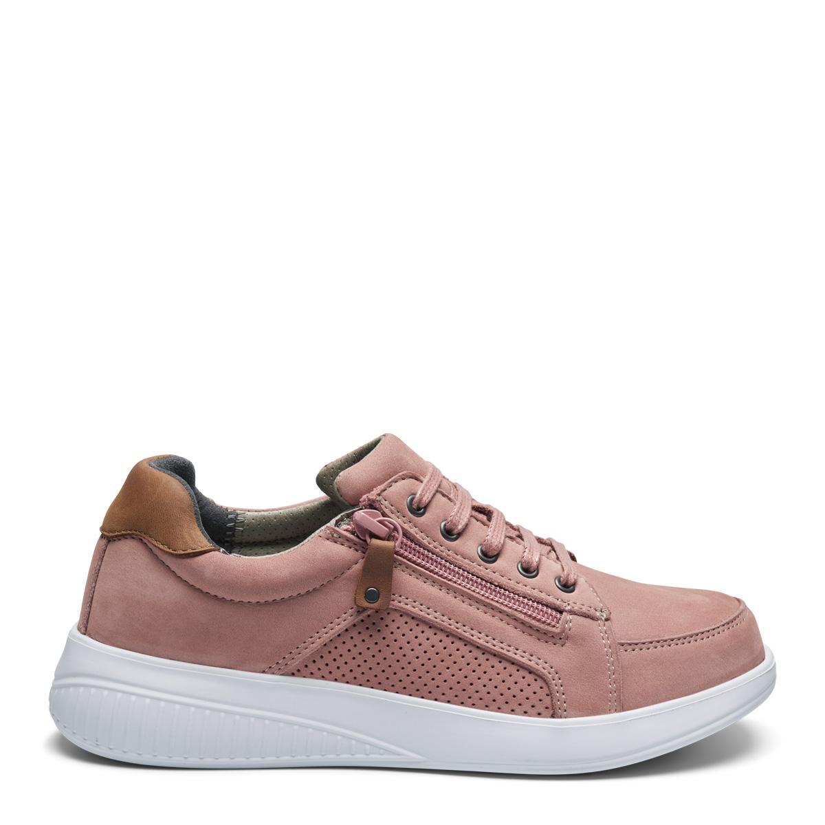 Women´s sporty shoe with lace and zipper
