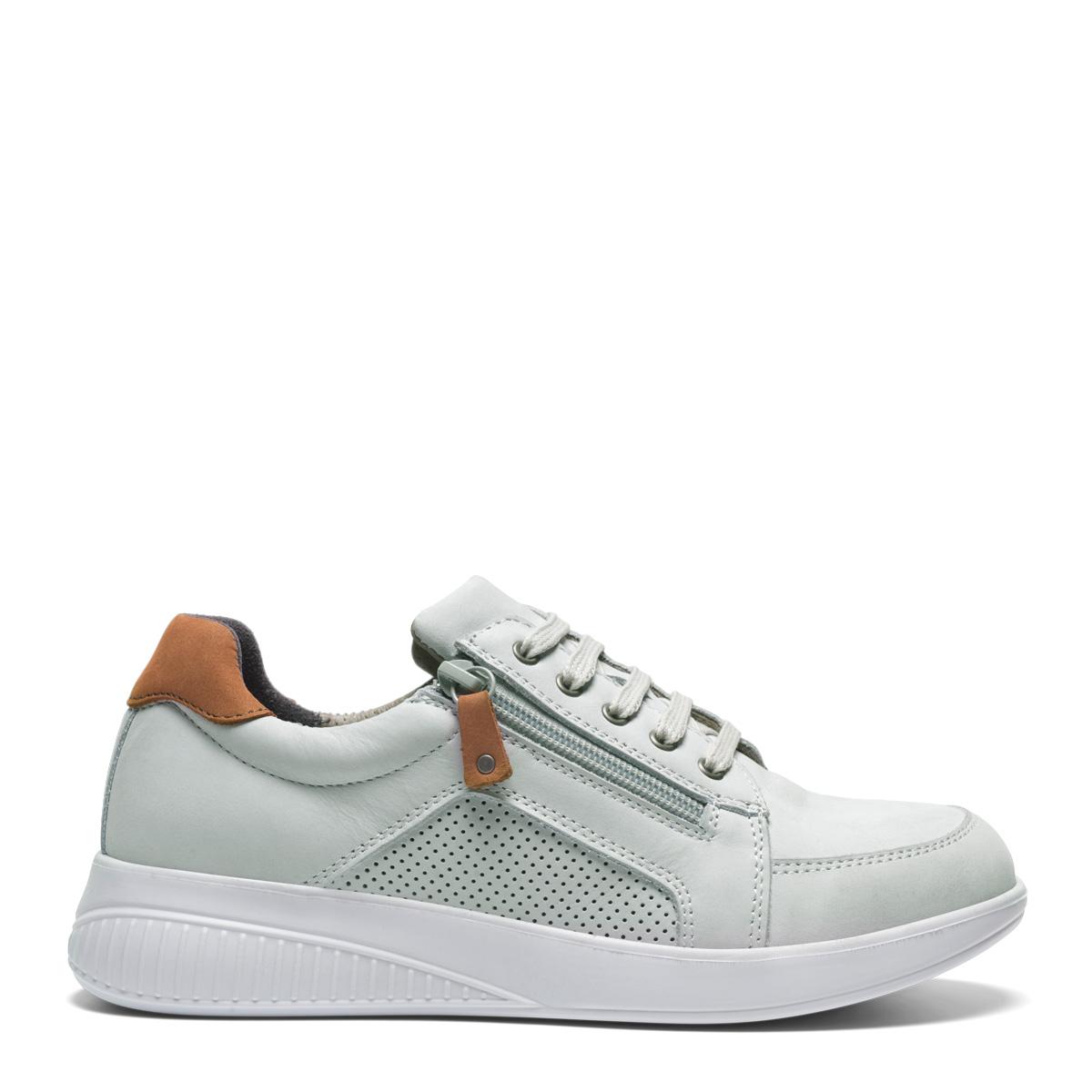  Women´s sporty shoe with lace and zipper