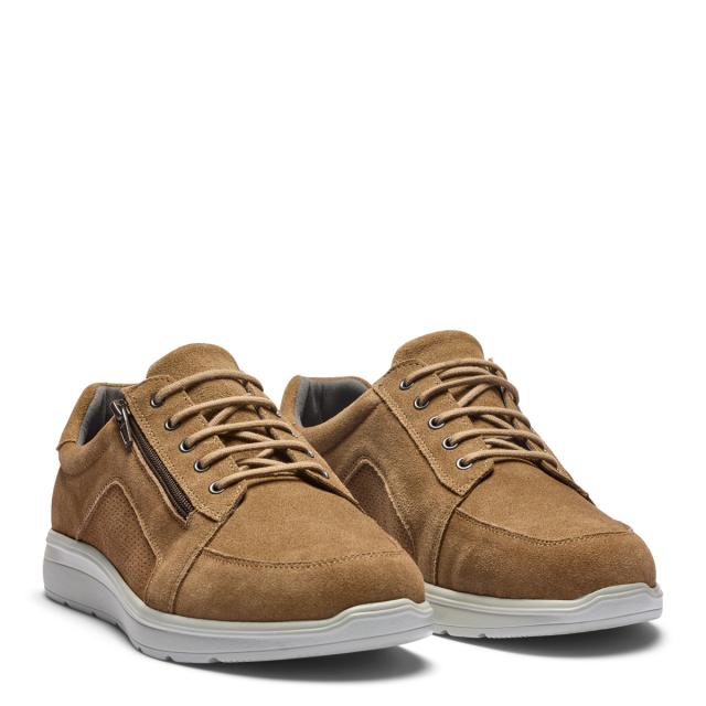 Men´s shoe with lace and zip