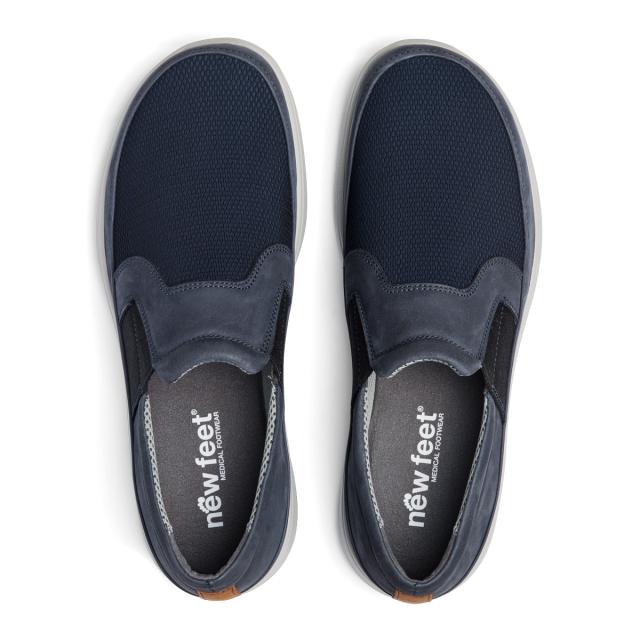 Loafer with elastic in both sides for men