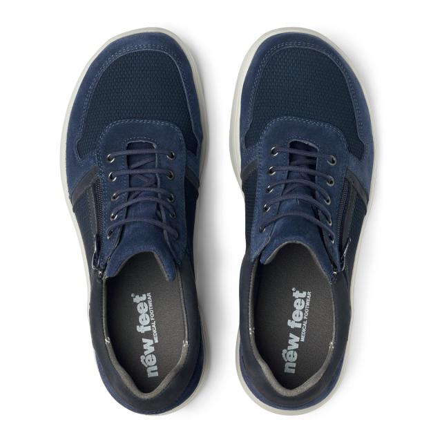 Men´s shoe with lace and zipper 