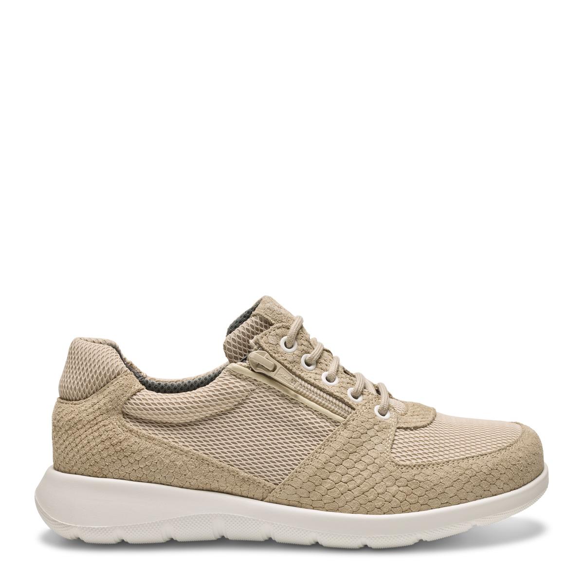 Women´s sneaker with lace and zipper