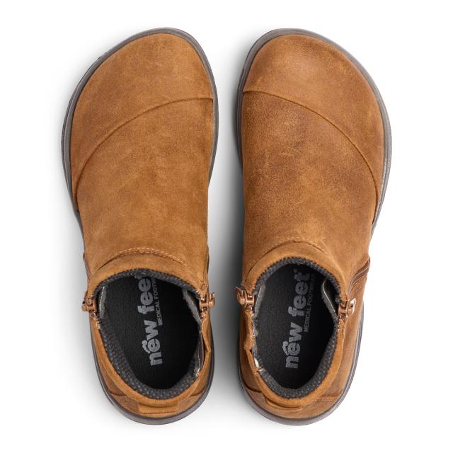 Women´s ankle boot with two zippers