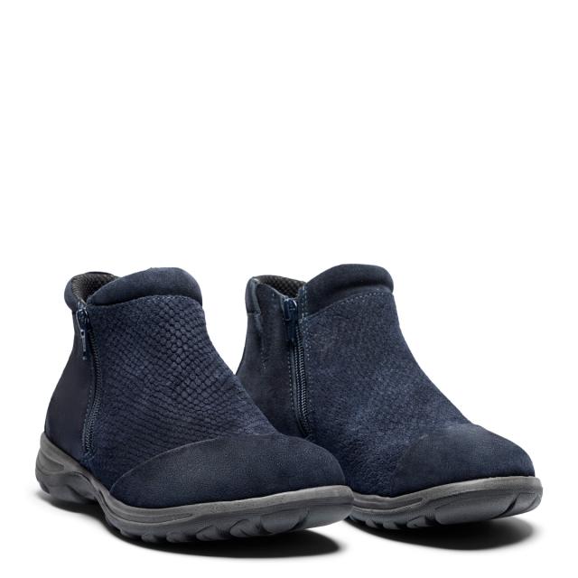 Women´s ankle boot with two zippers