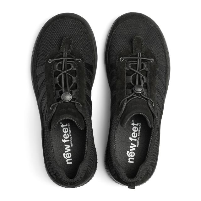 Women's sneaker with elastic laces 