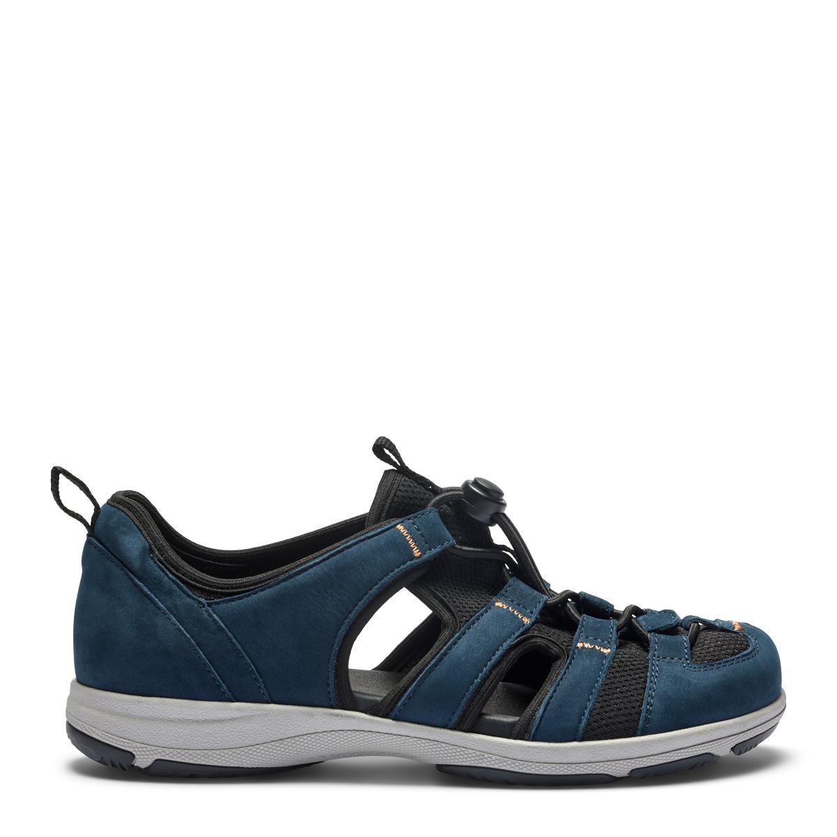 Women's sandal with elastic laces