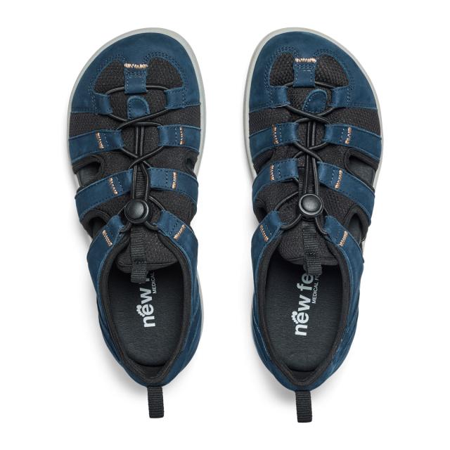 Women's sandal with elastic laces