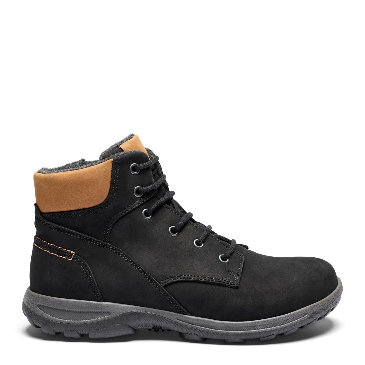 Sporty women boot with lace and zipper
