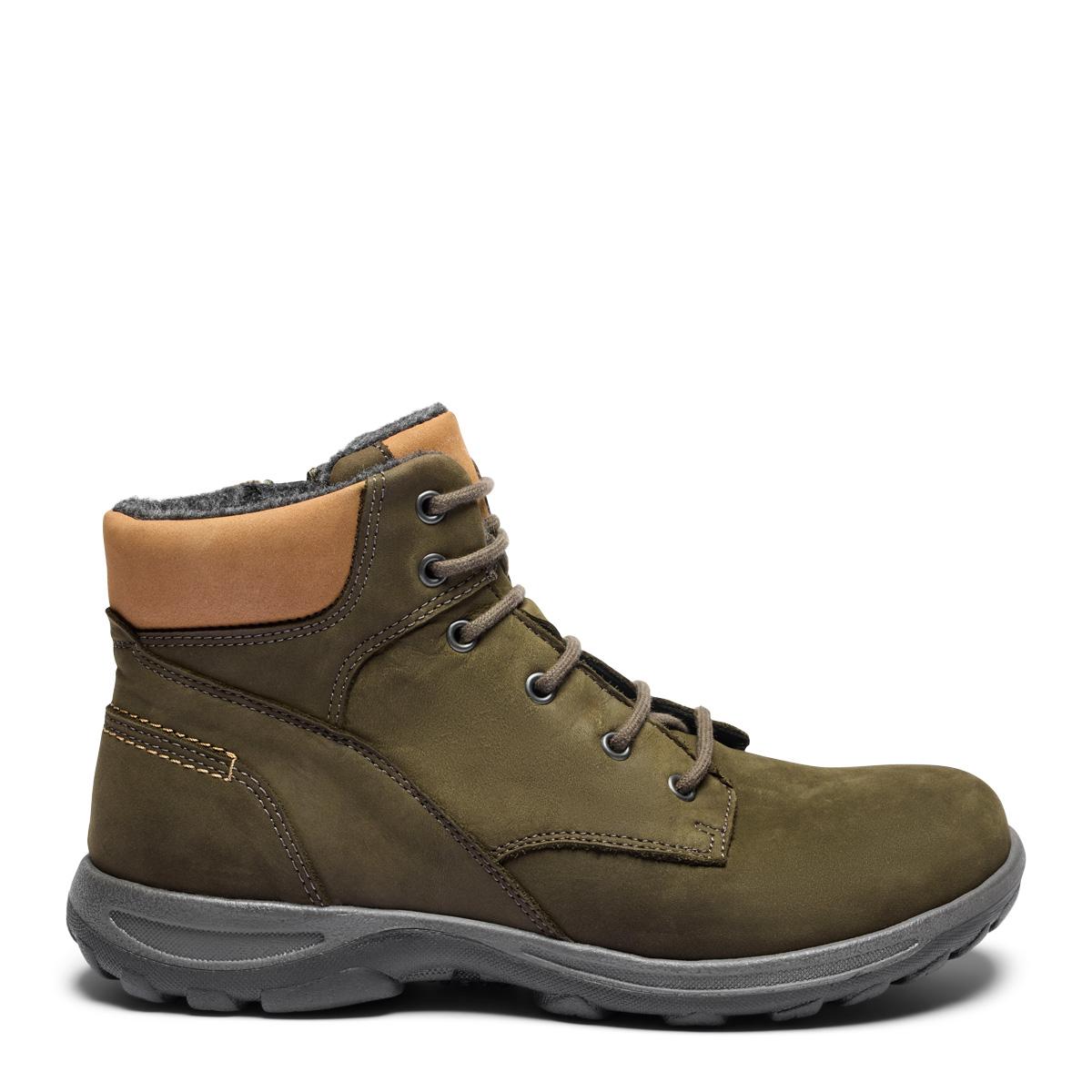 Sporty women boot with lace and zipper