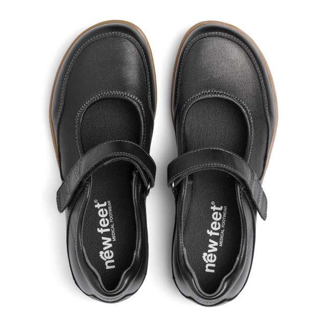 Ballerina with velcro strap