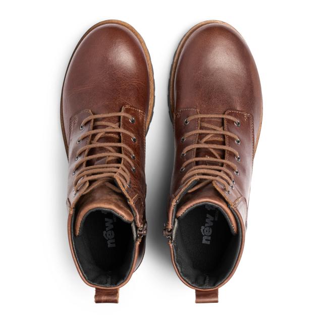 Women´s lace-up boot with zipper