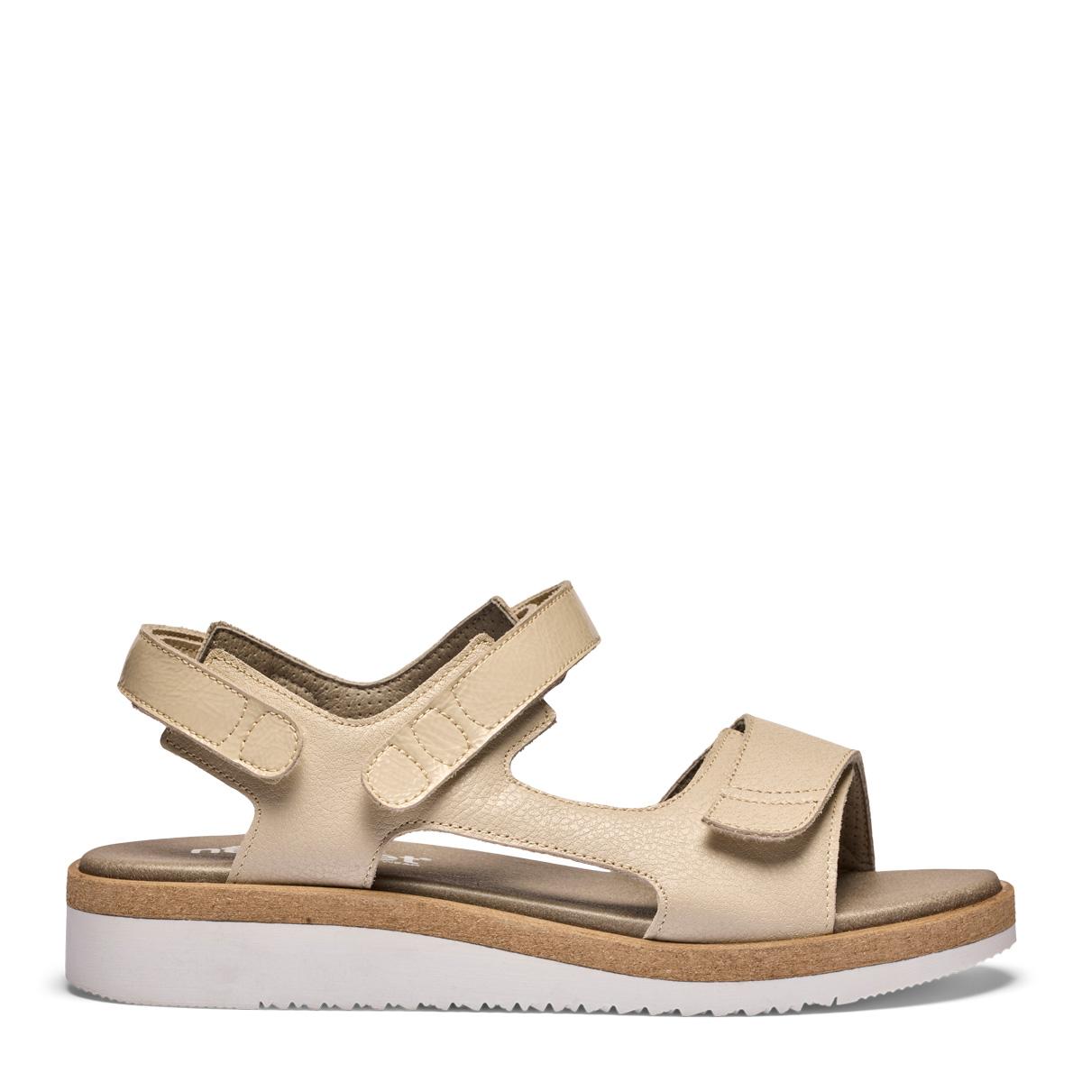 Women's sandal with multiple adjustment options