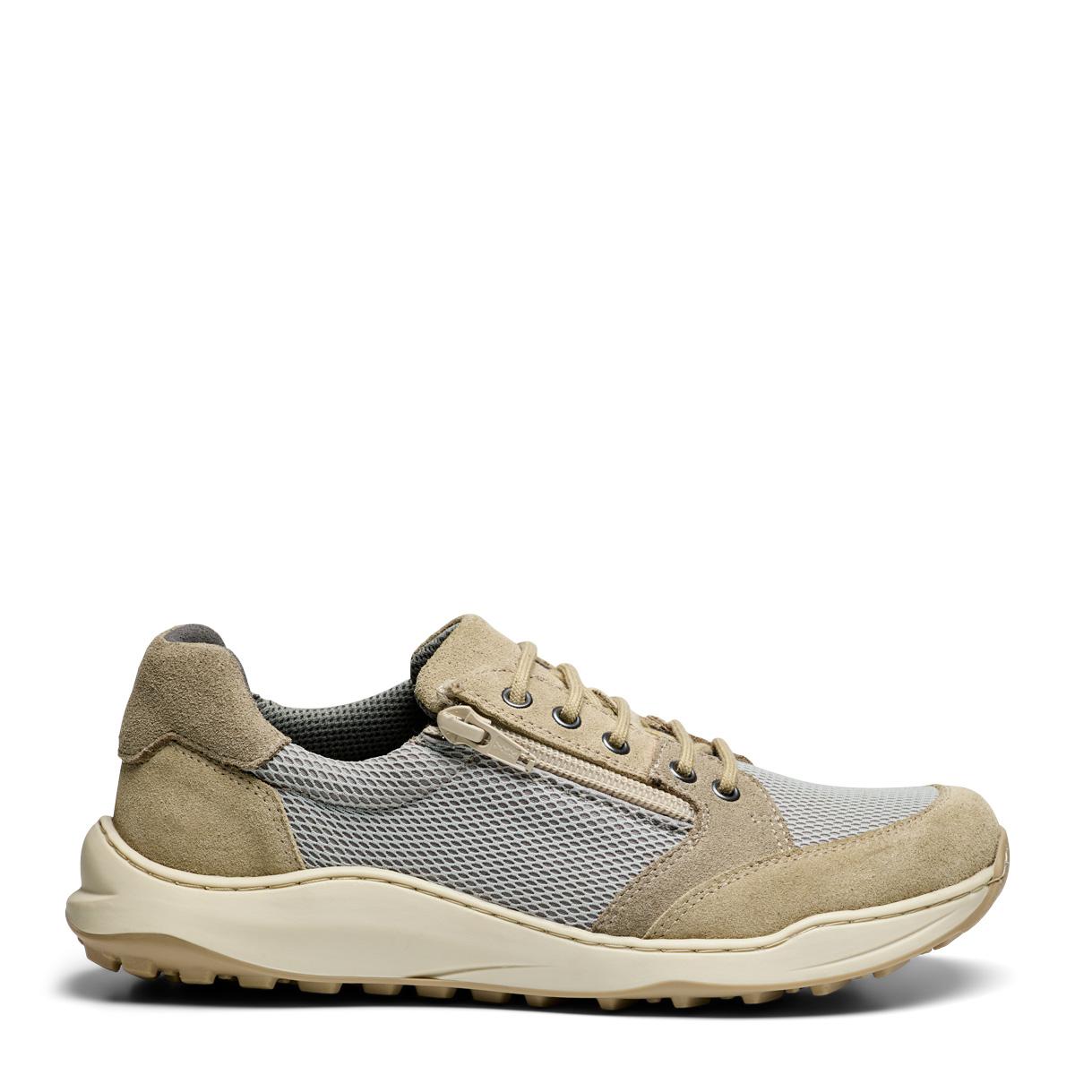 Women´s sporty lace-up shoe with zipper