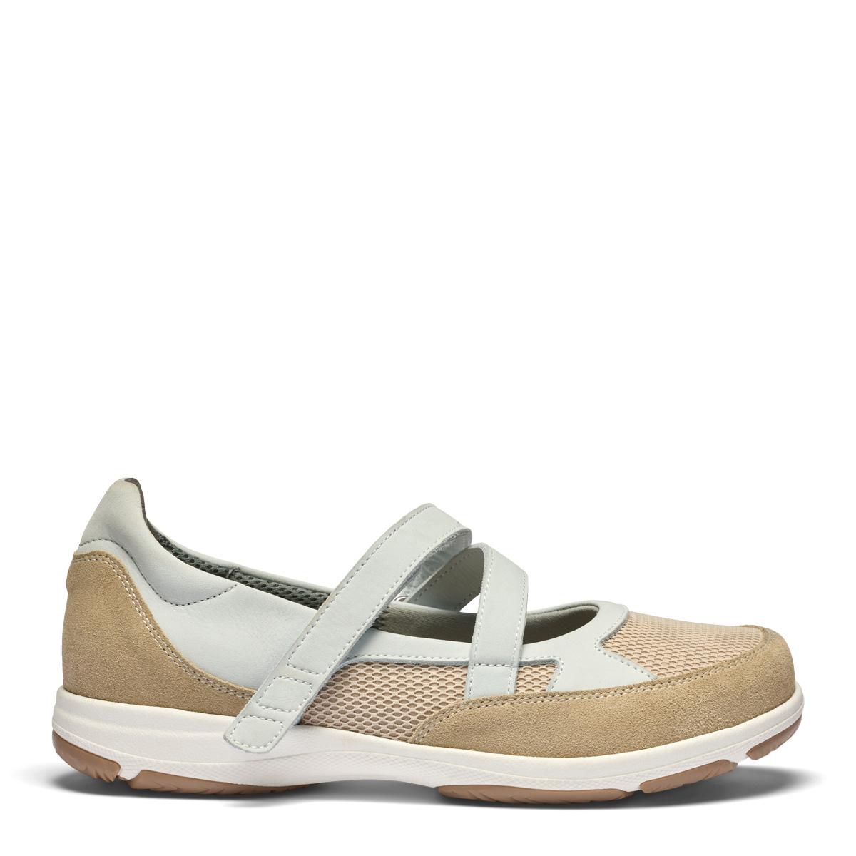 Ballerina with a supportive Velcro strap