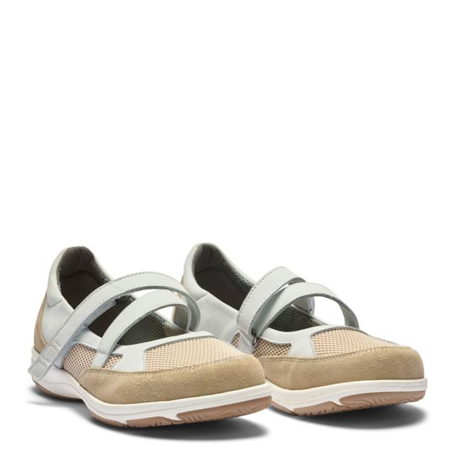 Ballerina with a supportive Velcro strap