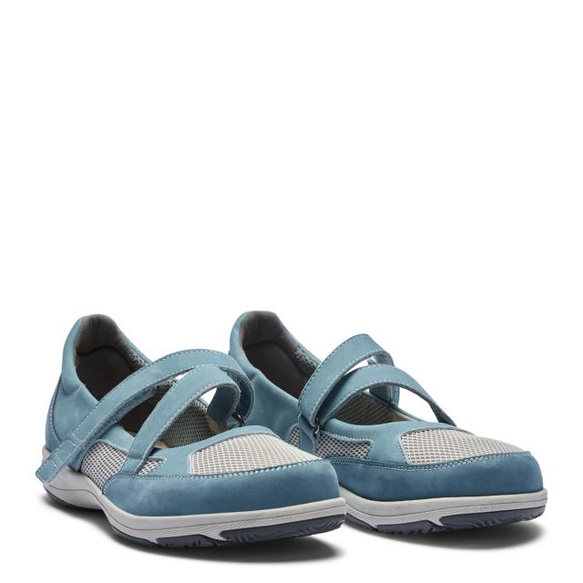 Ballerina with a supportive Velcro strap