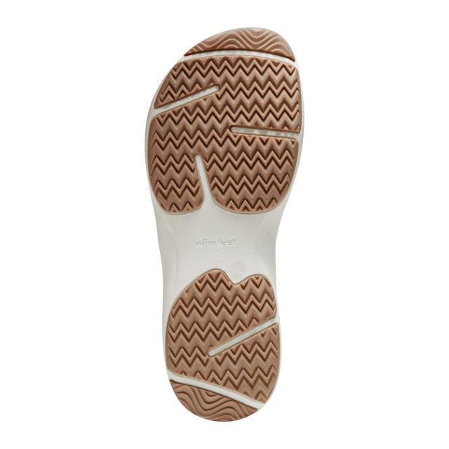 Women's sandal with an adjustable heel strap and three Velcro straps across the foot