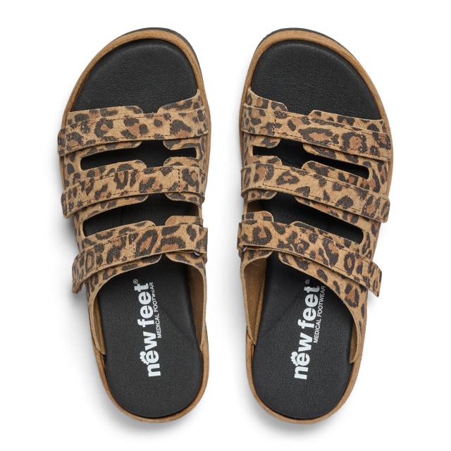 Slip-in for women with three adjustable Velcro straps