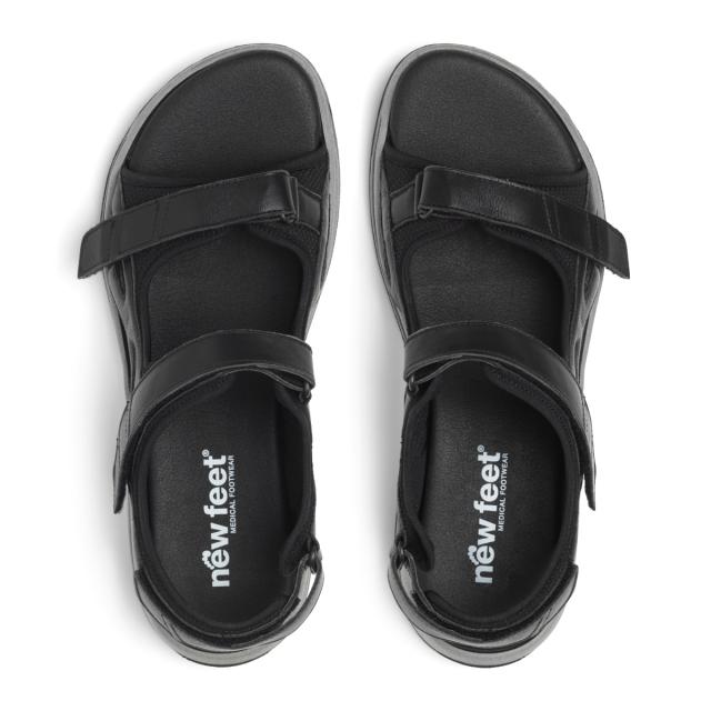 Men´s sporty sandal with adjustable velcro straps