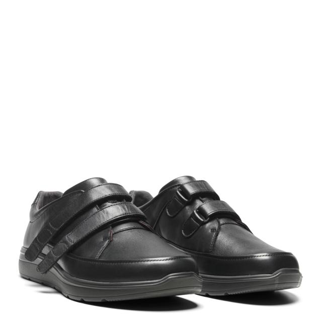 Men's shoes with two velcro straps