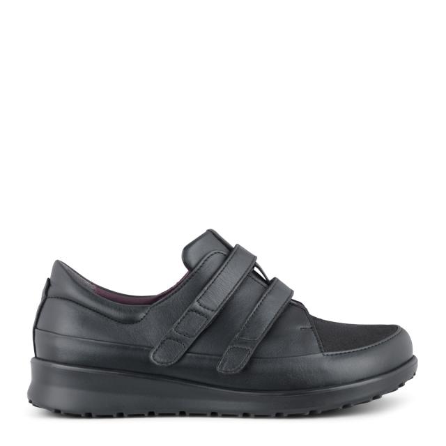 Women's shoes with two adjustable velcro straps