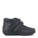 Mens boot with velcro, Black