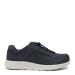  Men's shoes with elastic lace, Dark navy
