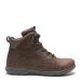 Mens boot with lace and zipper, Brown