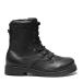 Women´s lined boot with lace and zipper, Black
