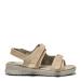 Women´s Sporty sandal with adjustable velcro fastenings, Sand