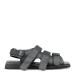 Sandal with heel strap PRO, Black